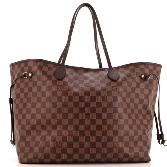 Louis Vuitton Handbags - Louis Vuitton Neverfull NM Tote Damier GM Brown